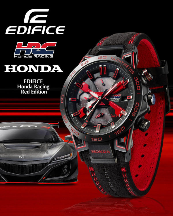 CASIO EDIFCE WATCH SOSPENSIONE Honda Racing Red Edition EQB-2000HR-1A - Vincent Watch