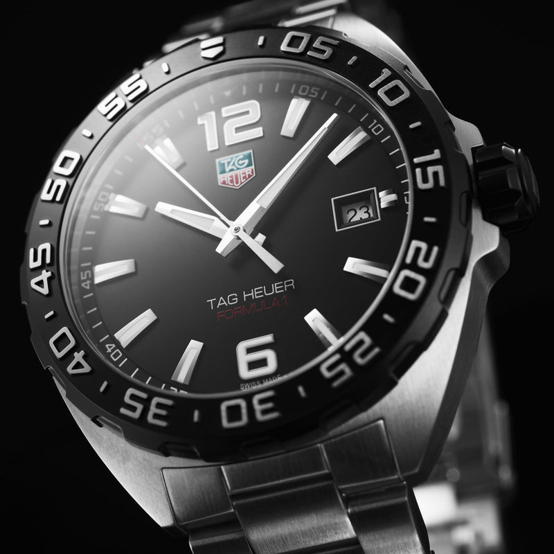 TAG Heuer Formula One Quartz 41mm Stainless Steel Watch WAZ1110.BA0875 - Vincent Watch