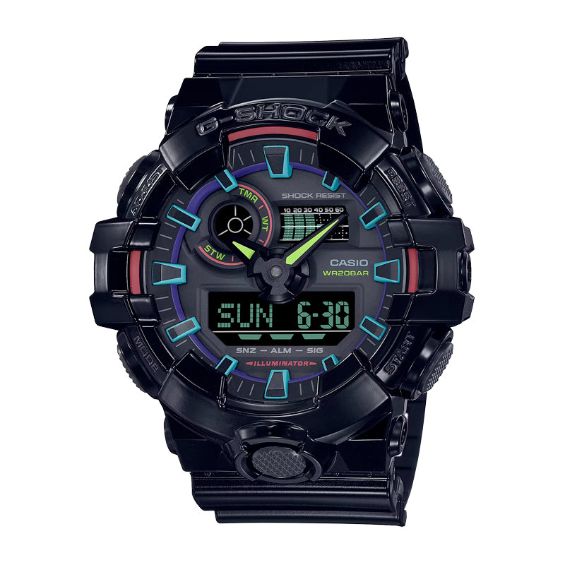 CASIO G-SHOCK WATCH CAMO GA-700RGB-1ADR - Vincent Watch