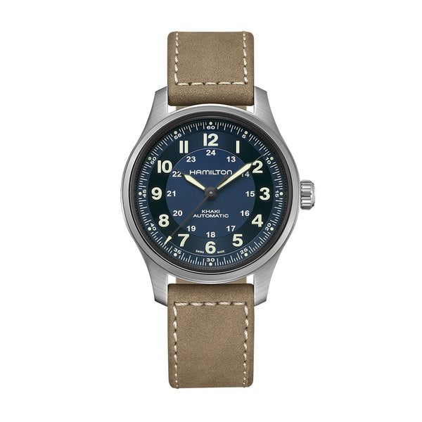 HAMILTON KHAKI FIELD TITANIUM AUTO 42MM H70545540 - Vincent Watch