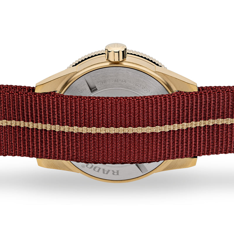 Rado Captain Cook Bronze Burgundy Automatic R32504407 - Vincent Watch