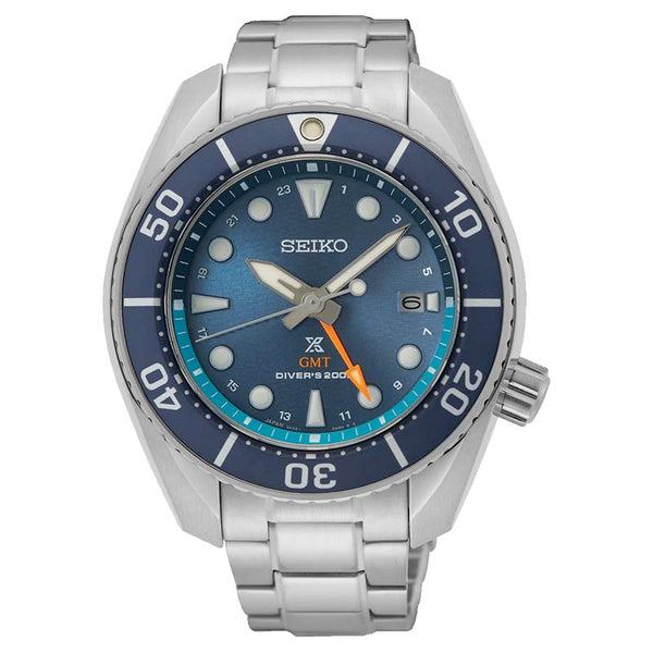 SEIKO WATCH AUTOMATIC 'AQUA' SUMO SOLAR GMT PROSPEX SFK001J1 - Vincent Watch