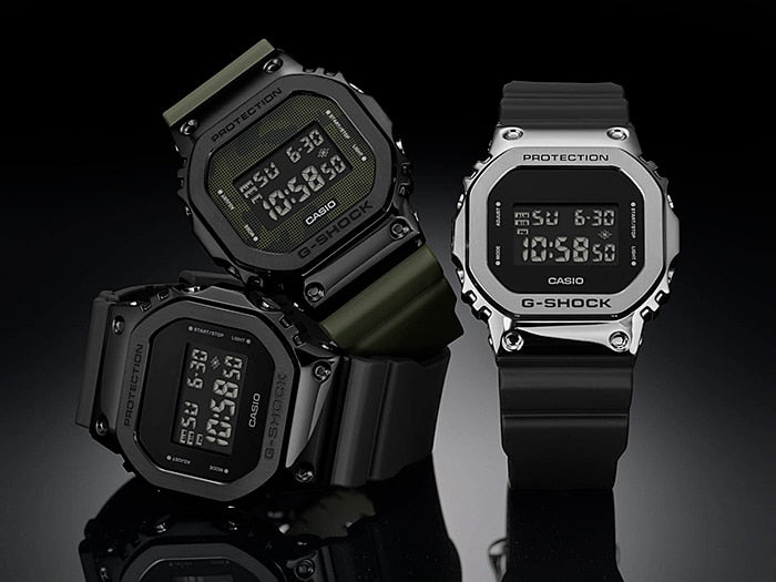 CASIO G-SHOCK STEEL BEZEL GM-5600B-1DR - Vincent Watch