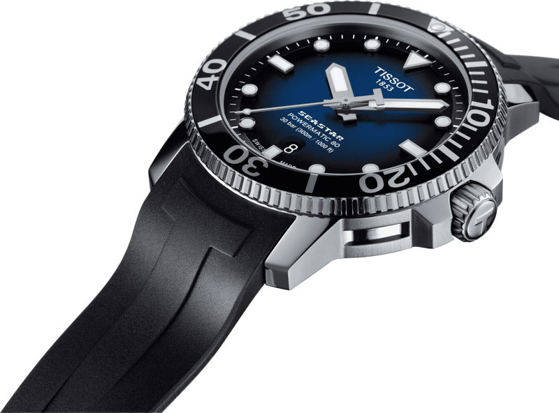 TISSOT SEASTAR 1000 POWERMATIC 80 T1204071704100 - Vincent Watch