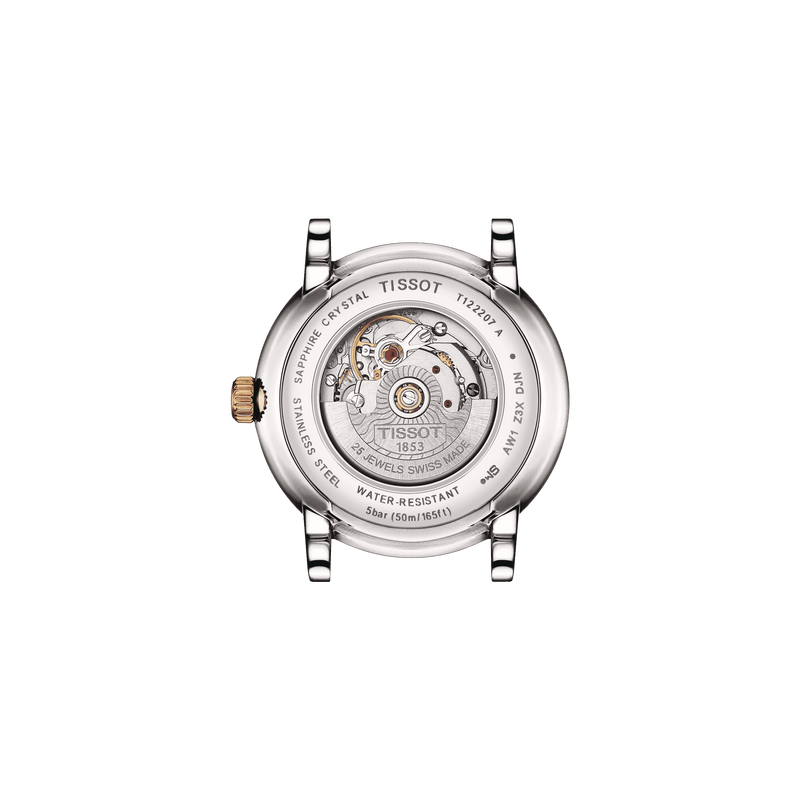 TISSOT CARSON PREMIUM AUTOMATIC LADY T1222072203300 - Vincent Watch