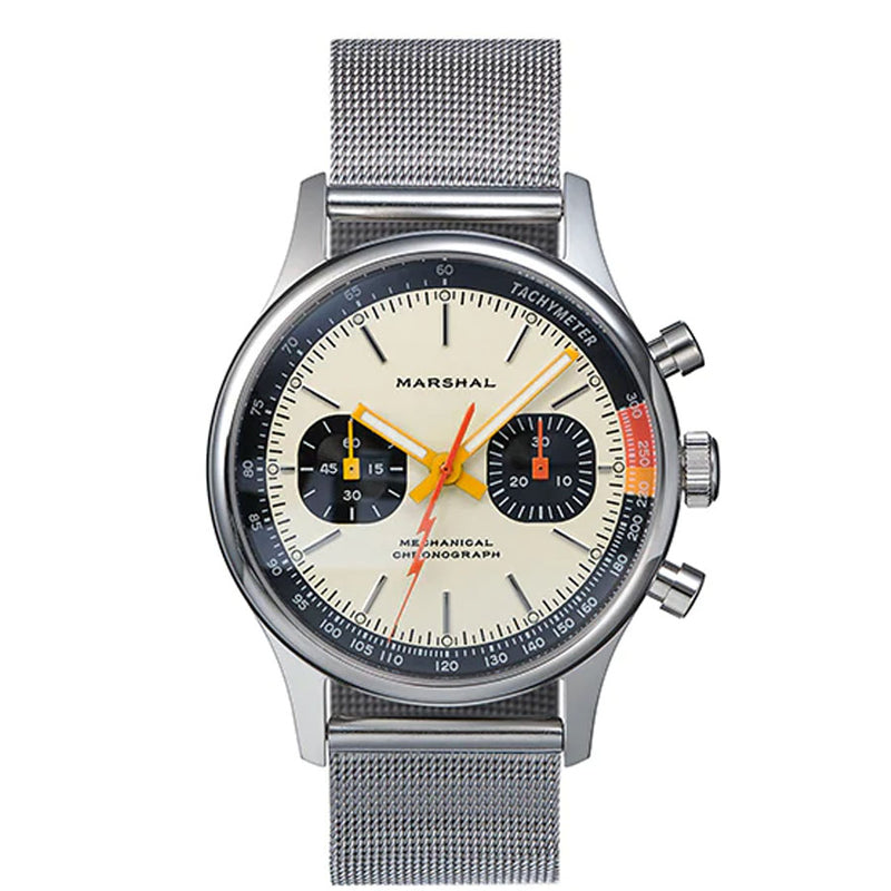 MARHSAL WATCH (SPEEDWAY) MCG21001 SS/CREAM - Vincent Watch