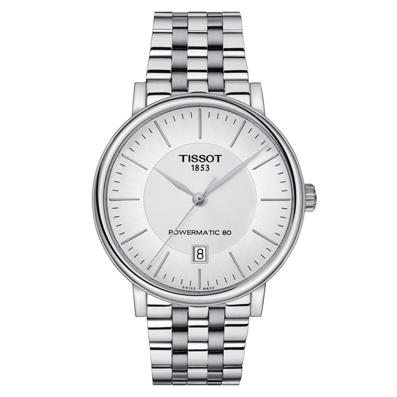 TISSOT WATCH CARSON PREMIUM POWERMATIC 80 T1224071103100 - Vincent Watch
