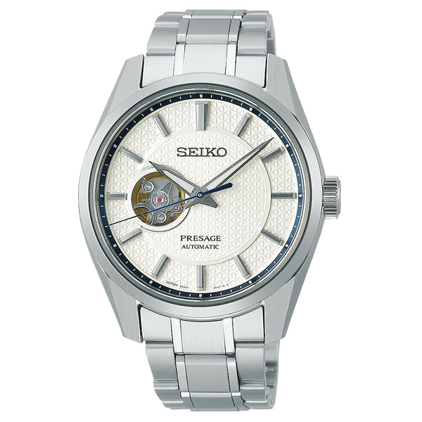 SEIKO PRESAGE SHARP EDGED "WHITE & BLUE" JDM SPB309J1 - Vincent Watch