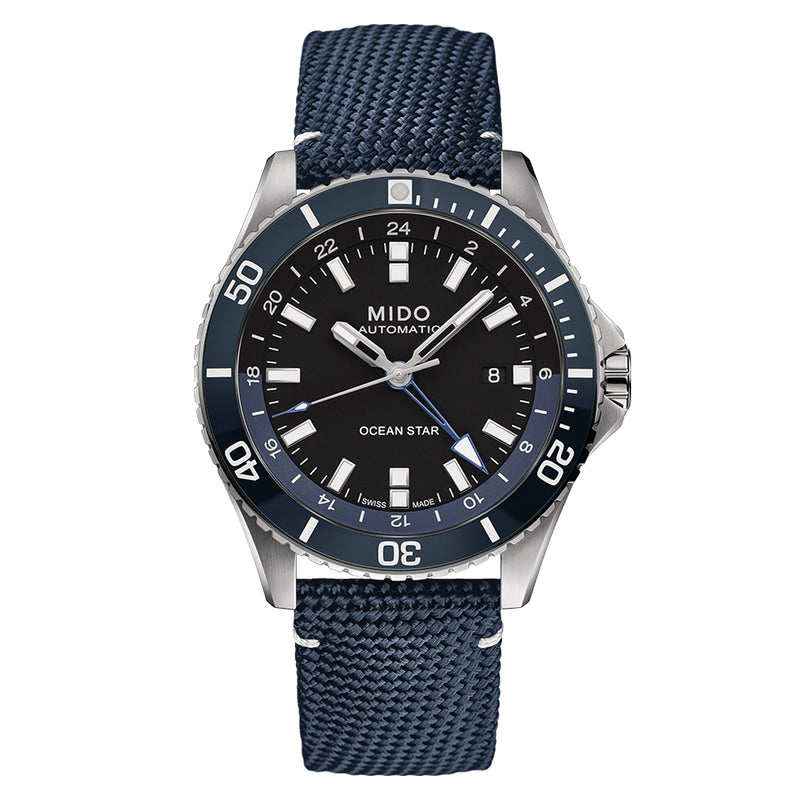 MIDO OCEAN STAR GMT M0266291705100 - Vincent Watch