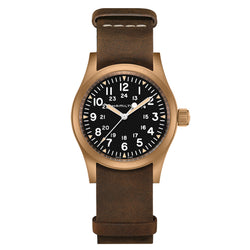 HAMILTON KHAKI FIELD MECHANICAL BRONZE H69459530 - Vincent Watch