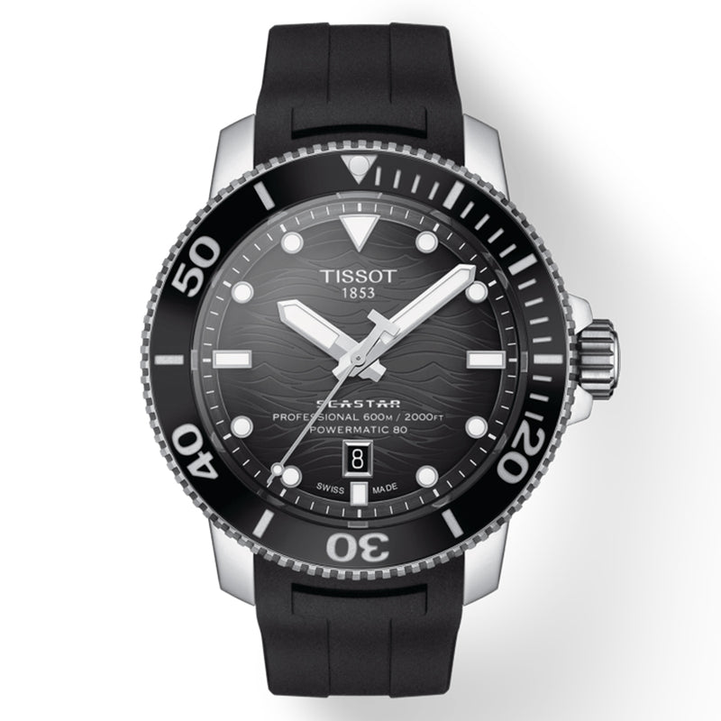 TISSOT WATCH SEASTAR 2000 PROFESSIONAL POWERMATIC 80 T1206071744100 - Vincent Watch