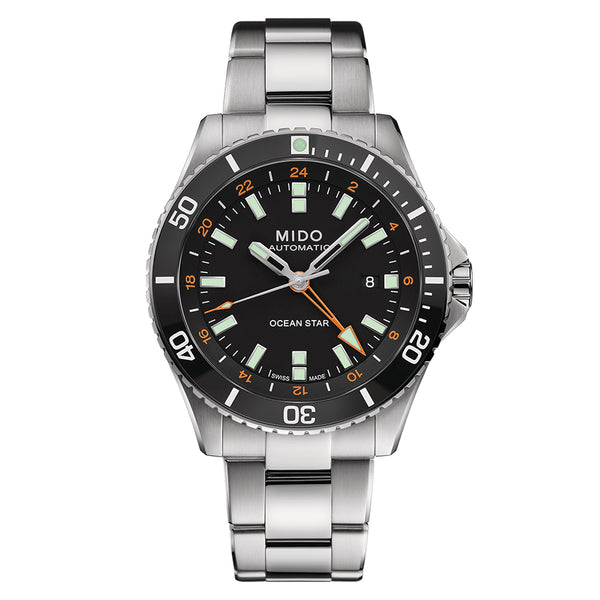 MIDO OCEAN STAR GMT M0266291105101 - Vincent Watch