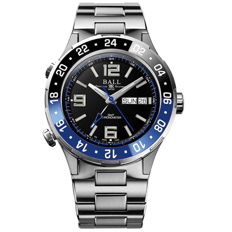 BALL ROADMASTER MARINE GMT LIMITED EDITION DG3030B-S1CJ-BK - Vincent Watch