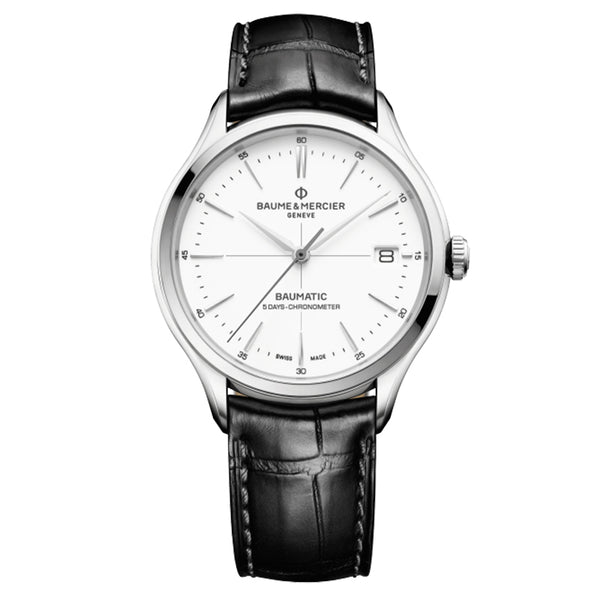 BAUME & MERCIER 40MM BAUMATIC CLIFTON 10518 - Vincent Watch