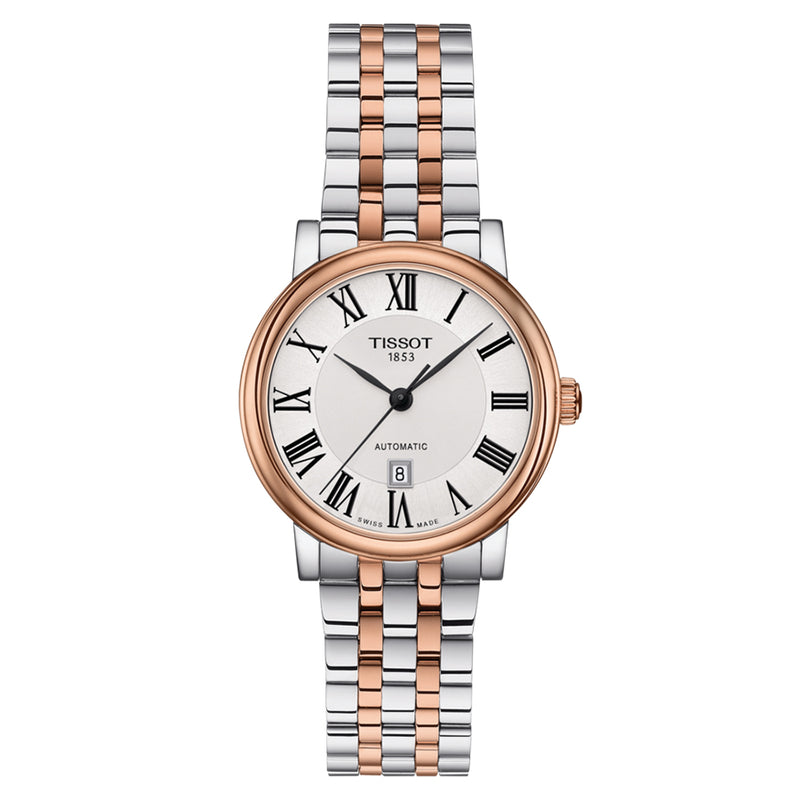 TISSOT WATCH CARSON PREMIUM AUTOMATIC LADY T1222072203300 - Vincent Watch