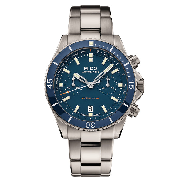 MIDO OCEAN STAR CHRONOGRAPH M0266274404100 - Vincent Watch