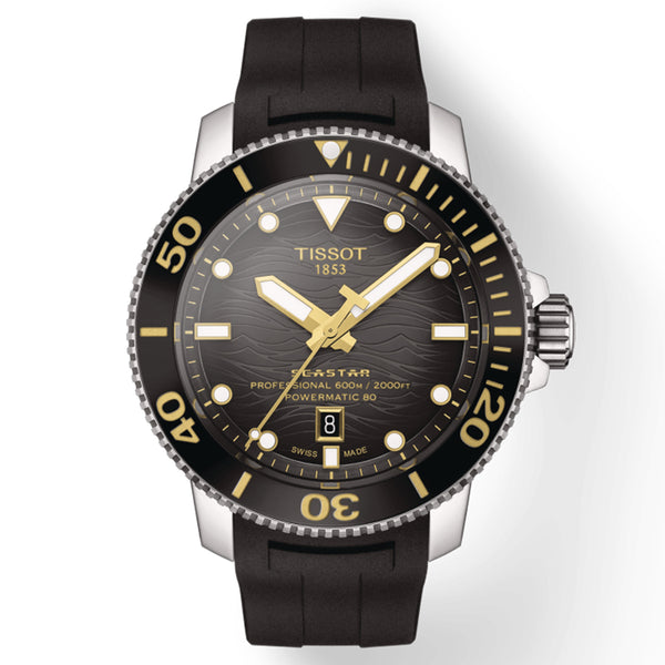 TISSOT WATCH SEASTAR 2000 PROFESSIONAL POWERMATIC 80 T1206071744101 - Vincent Watch