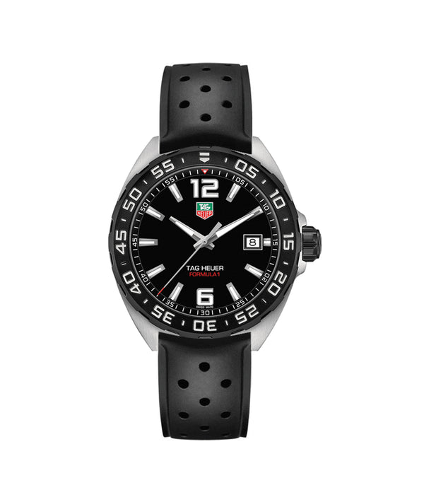 TAG Heuer Formula One Quartz 41mm Rubber Watch WAZ1110.FT8023 - Vincent Watch