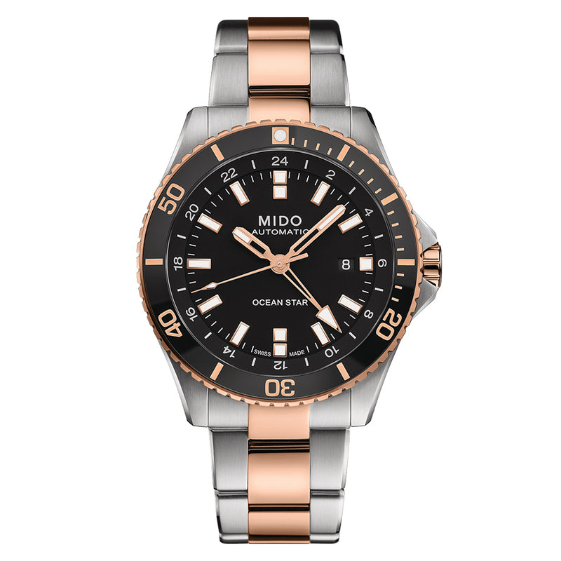 MIDO OCEAN STAR GMT M0266292205100 - Vincent Watch