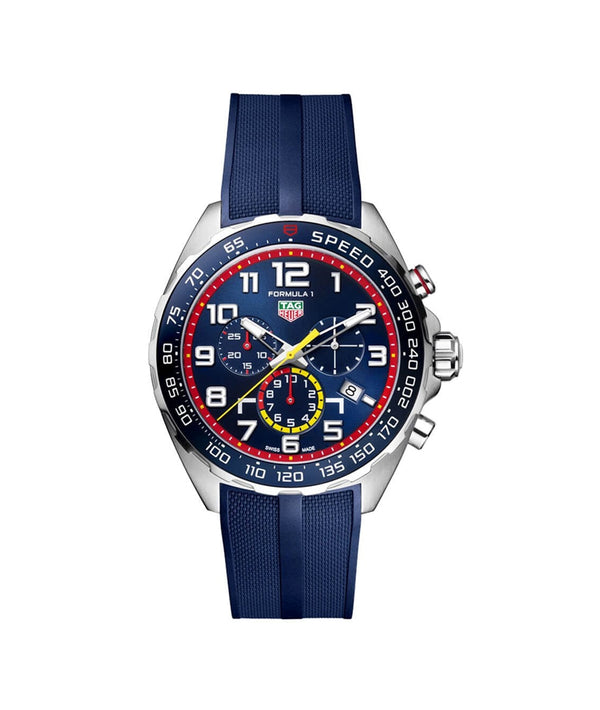 TAG Heuer Formula One "RED BULL RACING" Chronograph 43mm Stainless Steel Watch CAZ101AL.FT8052 - Vincent Watch