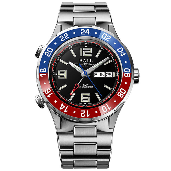 BALL ROADMASTER MARINE GMT LIMITED EDITION DG3030B-S4C-BK - Vincent Watch