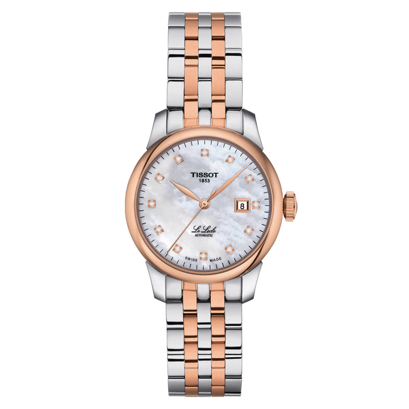 TISSOT WATCH LE LOCLE AUTOMATIC LADY (29.00) T0062072211600 - Vincent Watch