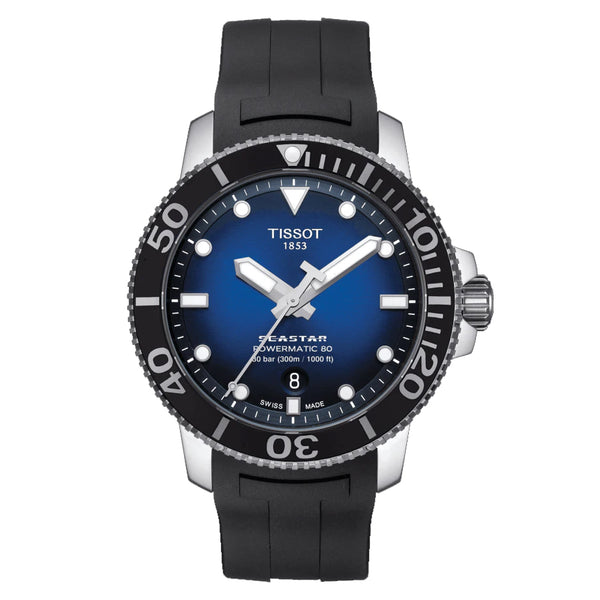 TISSOT SEASTAR 1000 POWERMATIC 80 T1204071704100 - Vincent Watch
