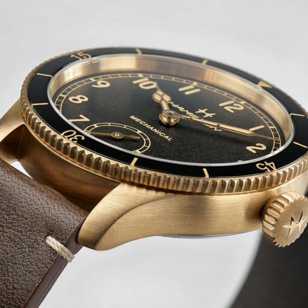 HAMILTON KHAKI AVIATION PILOT PIONEER BRONZE 43mm H76709530 - Vincent Watch