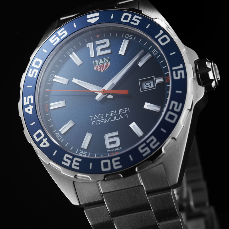 TAG Heuer Formula One Quartz 43mm Stainless Steel Watch WAZ1010.BA0842 - Vincent Watch