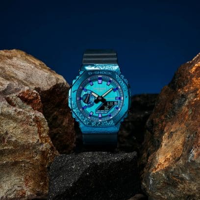 CASIO G-SHOCK WATCH STEEL BEZEL 40th Anniversary Adventurer’s Stone Series GM-2140GEM-2ADR - Vincent Watch