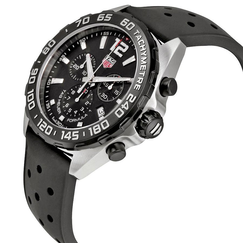 TAG Heuer Formula One Chronograph 43mm Rubber Watch CAZ1010.FT8024