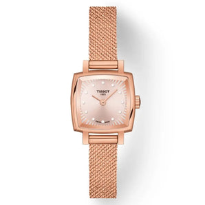 TISSOT WATCH LOVELY SQUARE 20MM T0581093345600 - Vincent Watch