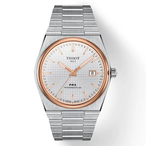 TISSOT WATCH PRX POWERMATIC 80 40MM T1374072103100 - Vincent Watch